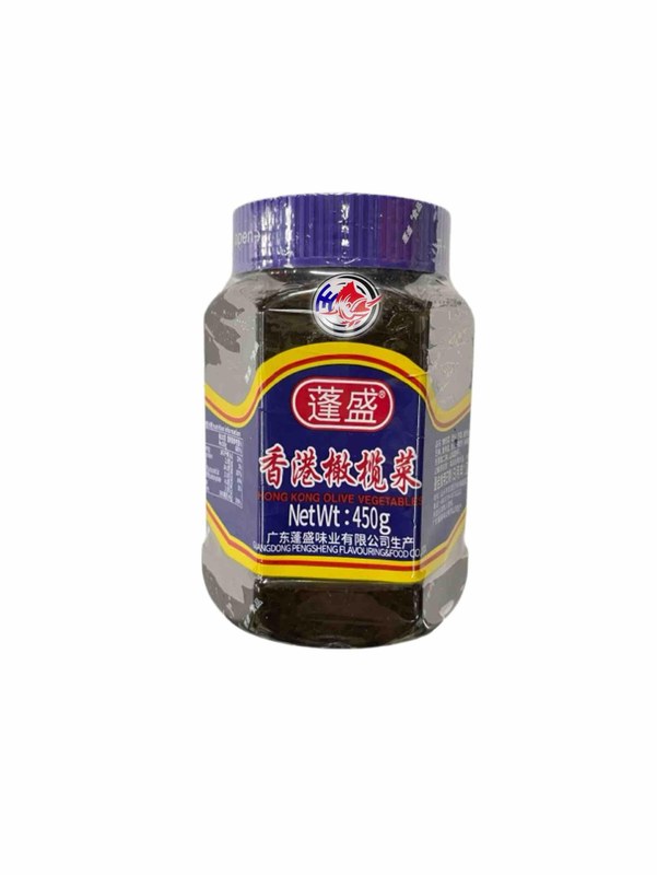 Brand not confirmed SAN YANG橄榄菜 OLIVE VEG HONGKONG- 450G****
