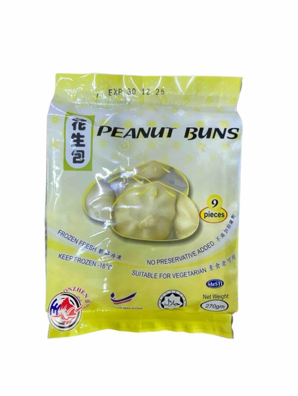 HONZHEN Peanut Buns 9pcs