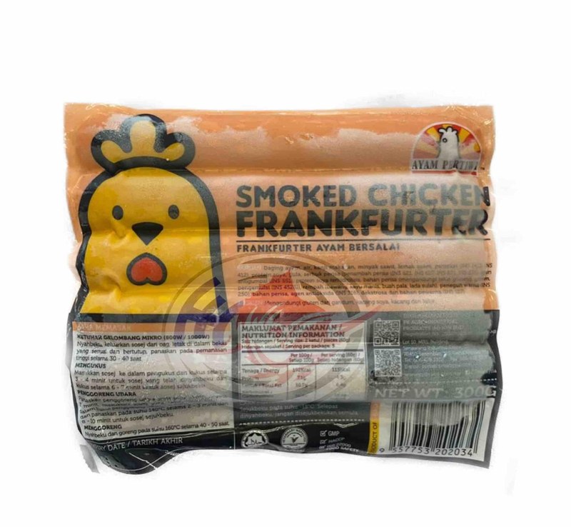 AYAM PERTIWI PERTIWI SMOKE FRANK (300G)