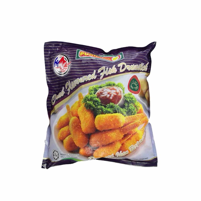 PURNAMA PURNAMA IKAN DRUMSTICK BERPERASA KETAM 1KG ( 30PCS)