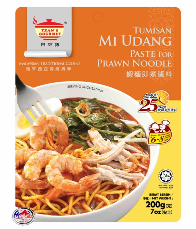 TEAN'S GOURMET TEAN'S PRAWN NOODLE SOUP-200G