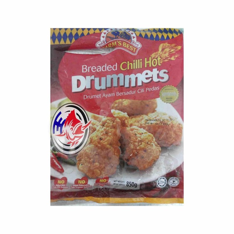 FARM’S BEST FB HOT BREADED DMT -850G"