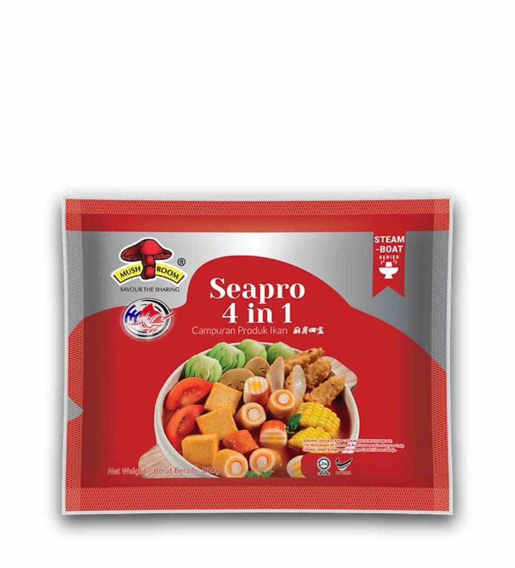 MUSHROOM QL SEAFOOD 4 IN 1-250G厨房四宝###