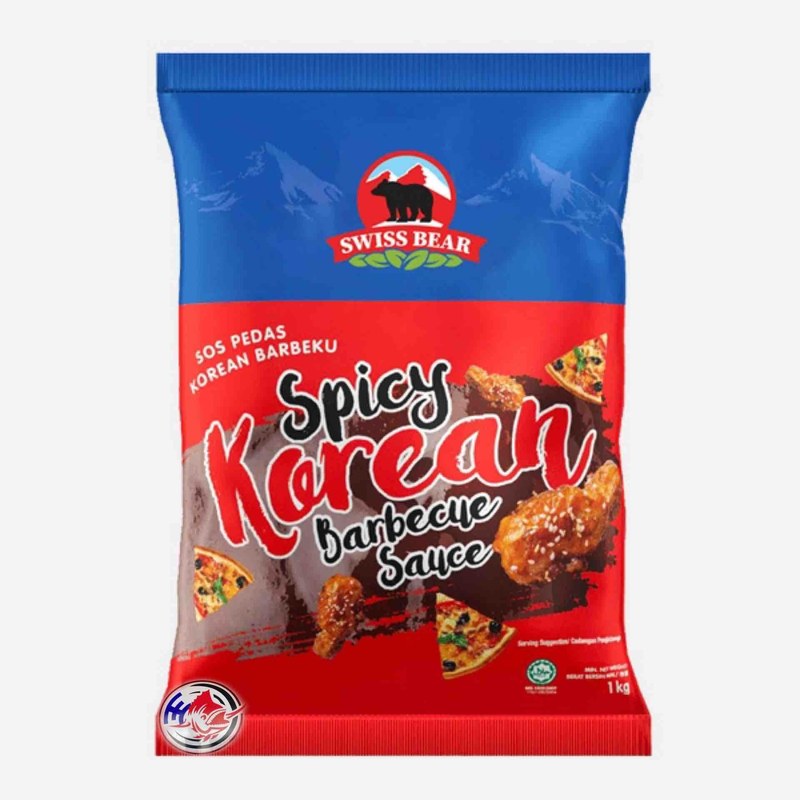SWISS BEAR SWISS BEAR SPICY KOREAN BarBeQue SAUCE 1KG