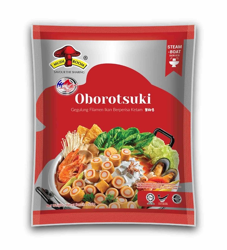 MUSHROOM QL OBOROTSUKI ( 500GM ) 蟹柳卷###