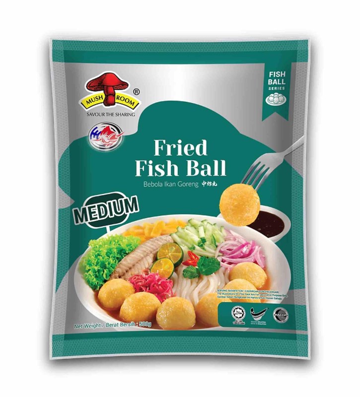 MUSHROOM QL MEDIUM Fried Fish Ball -500中炸丸###