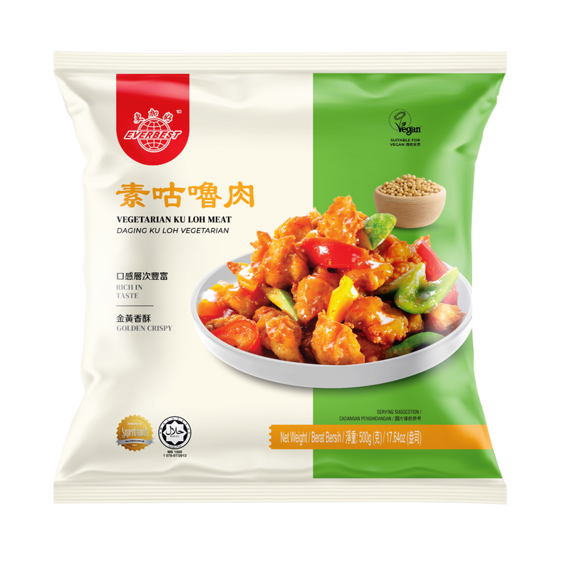 Everbest 更加好 Vegetarian Frozen Ku Loh Meat