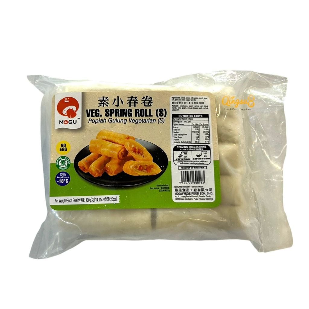 Mogu Vegetarian Frozen Spring Rolls