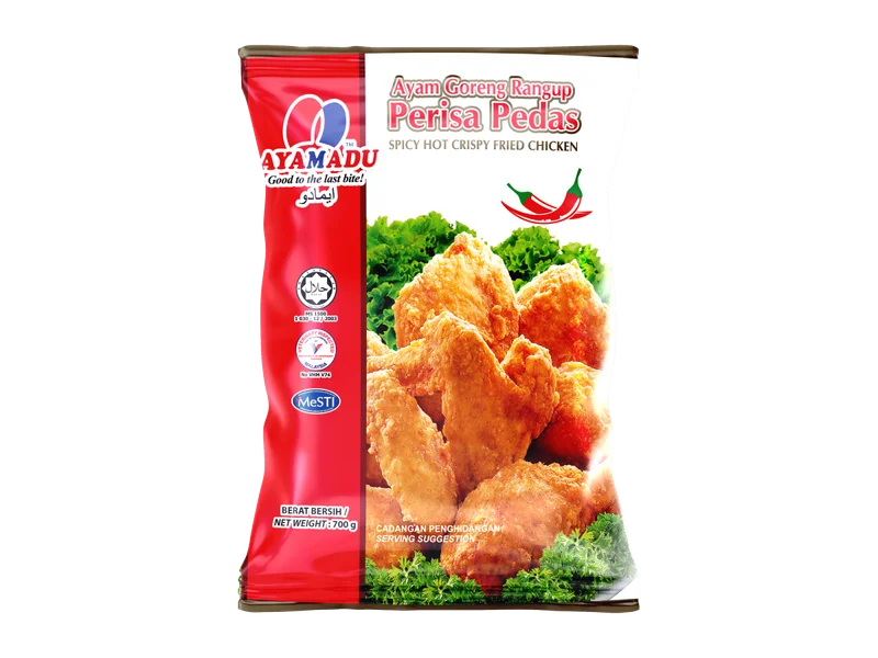 AYAMADU HOT & SPICY FRIED CHICKEN-700G