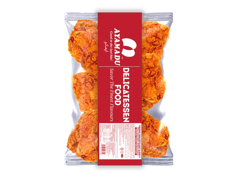 AYAMADU Chicken Thigh Patty Hot & Spicy