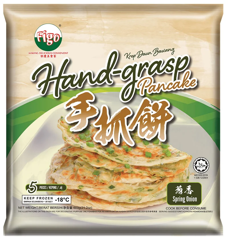 FIGO HAND GRASP PANCAKE-5PCS SPRING ONION