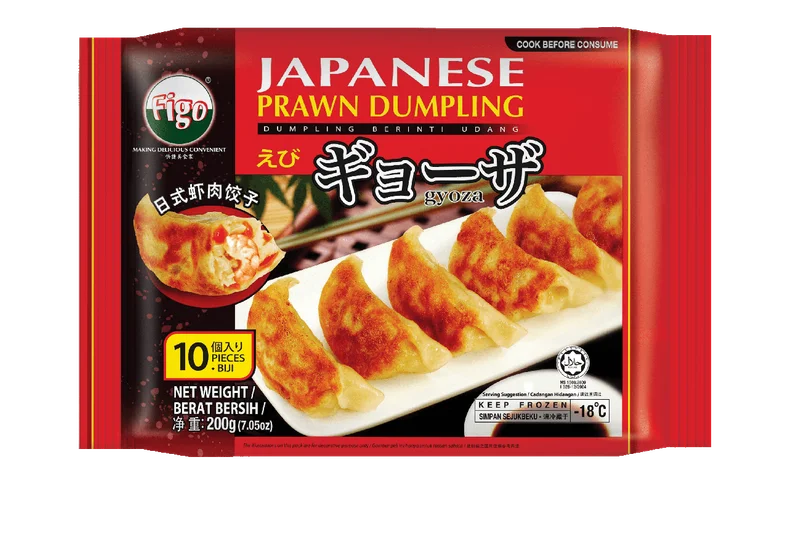 Figo Japanese Prawn Dumpling（日式虾风味饺子） 200g