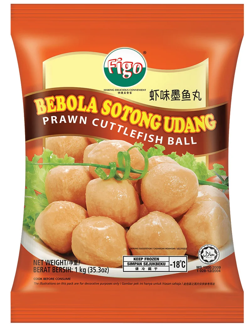 FIGO PRAWN CUTTLEFISH BALL (1KG)