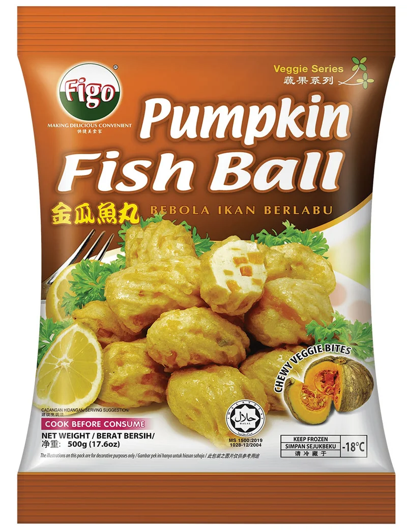FIGO PUMPKIN FISH BALL -500G