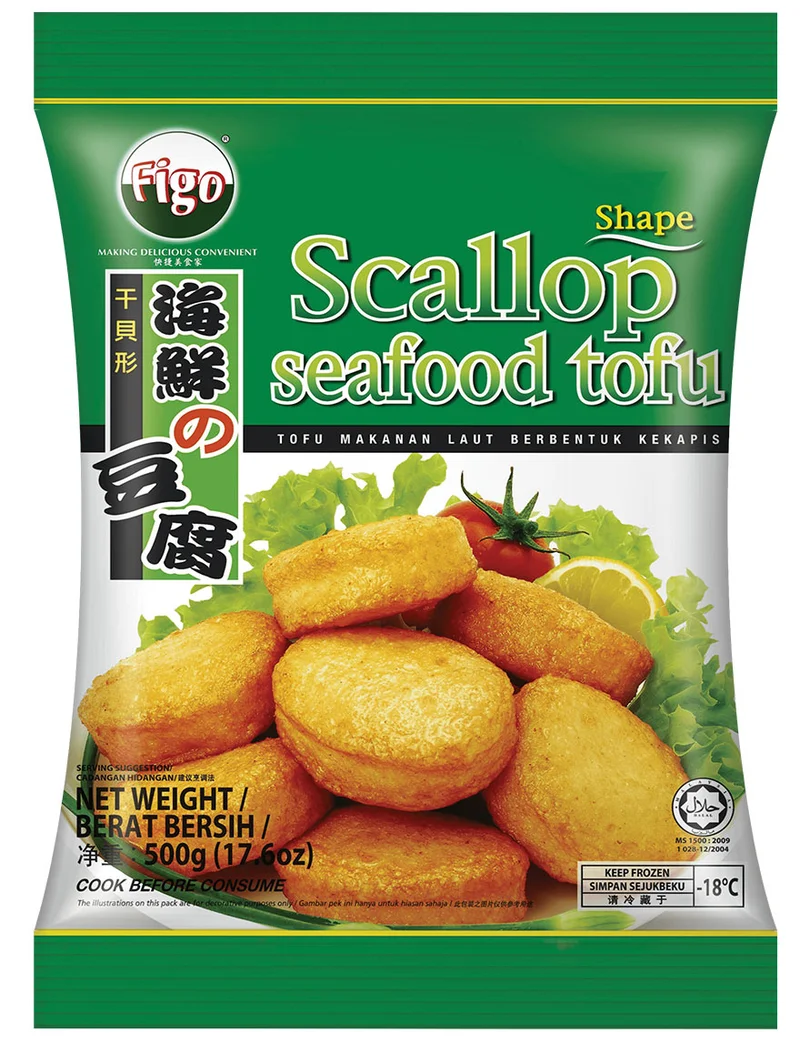 FIGO SCALLOP SEAFOOD TOFU-500GM