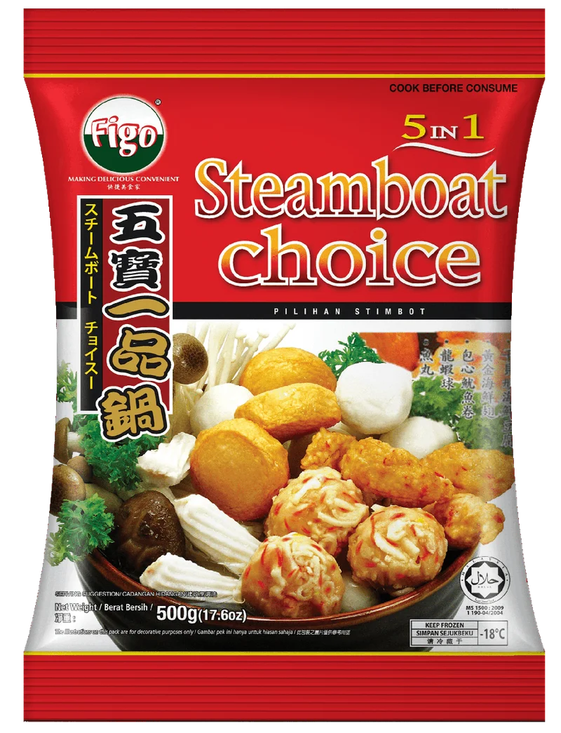 FIGO STEAMBOAT CHOICE 5 IN 1 ( 500GM )