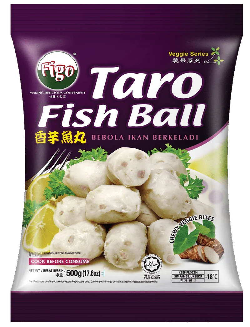 FIGO TARO FISH BALL -500G( YAM)