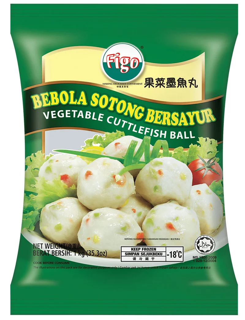 FIGO VEGI CUTTLEFISH BALL- (1KG )