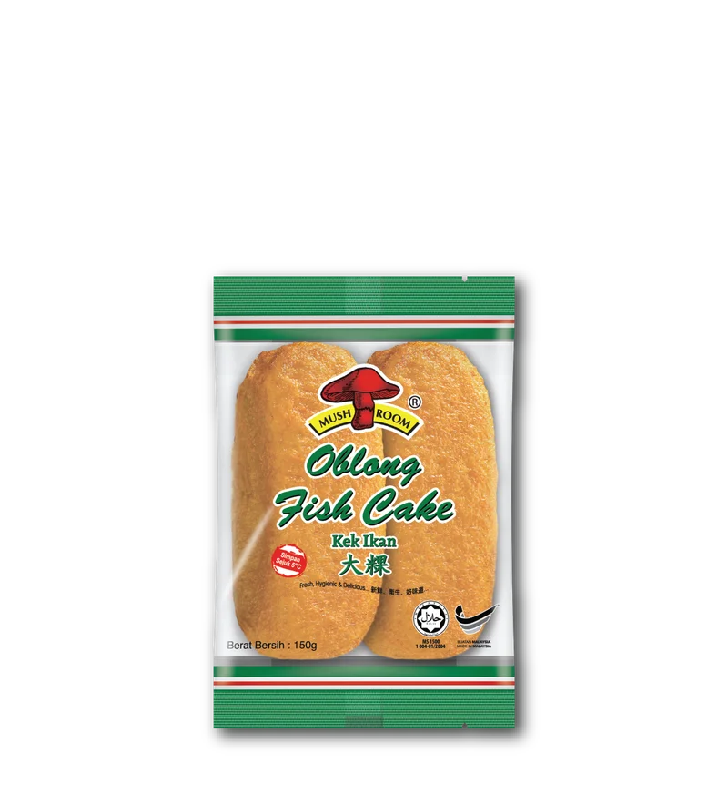 MUSHROOM M OBLONG FISH CAKE(150G)OFC150大粿