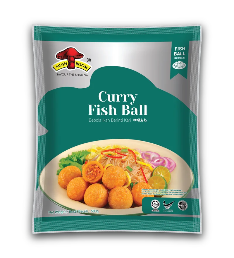 QL Mushroom Curry Fish Ball（咖喱鱼丸） 500g