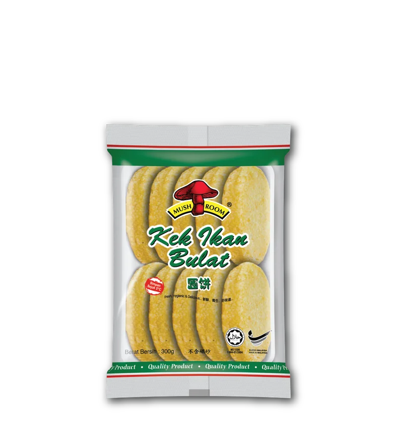 MUSHROOM QL FISH CAKE BULAT-10 S 圆饼-KTO300