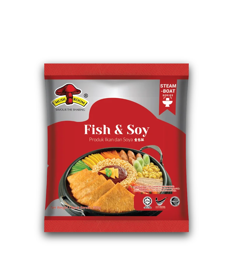 MUSHROOM QL FISH N SOY 金包银(FROZEN) 300G