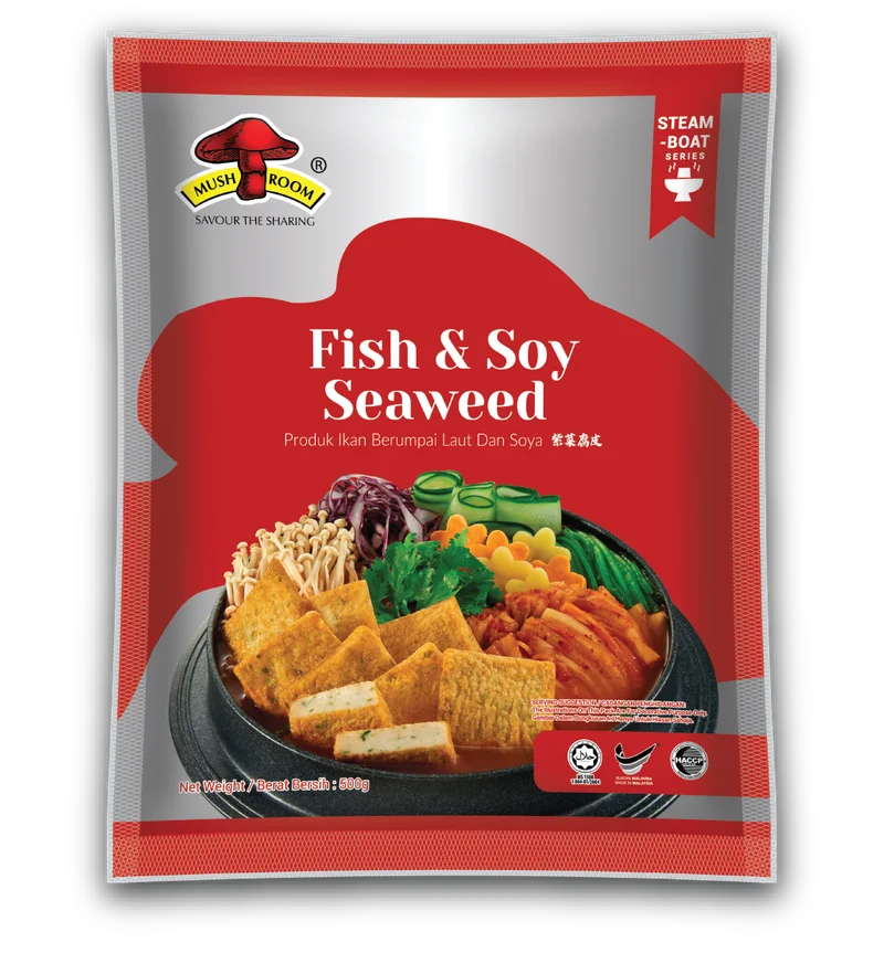 MUSHROOM QL FISH N SOY (SEAWEED) - 500G紫菜腐皮