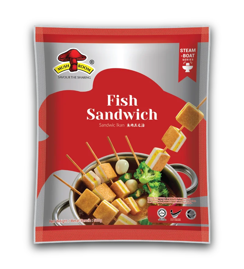 MUSHROOM QL FISH SANDWICH ( 500GM )海鲜三文治