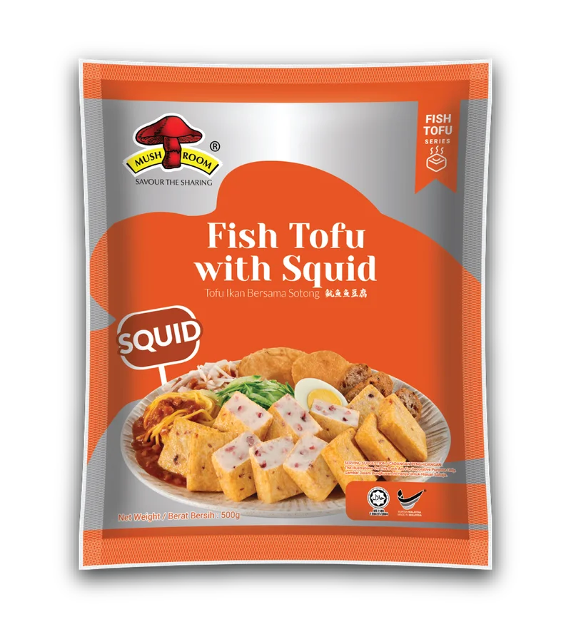 MUSHROOM QL FISH TOFU WITH SQUID (500G)