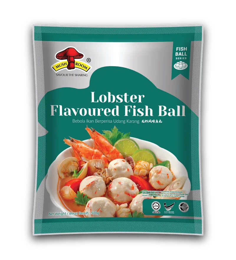 QL Mushroom Lobster Flavoured Ball(龙虾风味丸) 500g