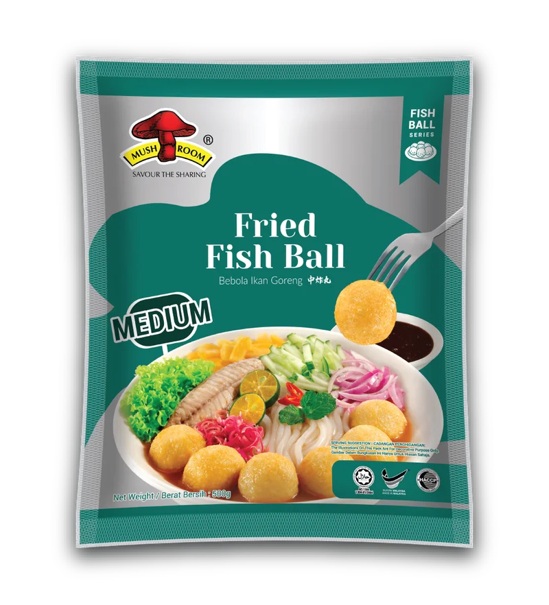 MUSHROOM QL MEDIUM Fried Fish Ball -500中炸丸