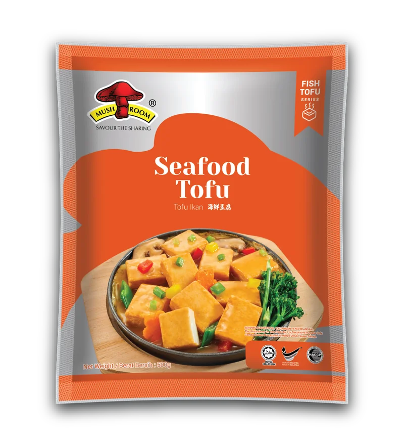 MUSHROOM QL SEAFOOD TOFU (GREEN)( 500 G) 海鲜豆腐