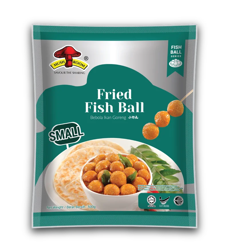 QL Mushroom Small Fried Fish Ball（小炸鱼丸） 500g