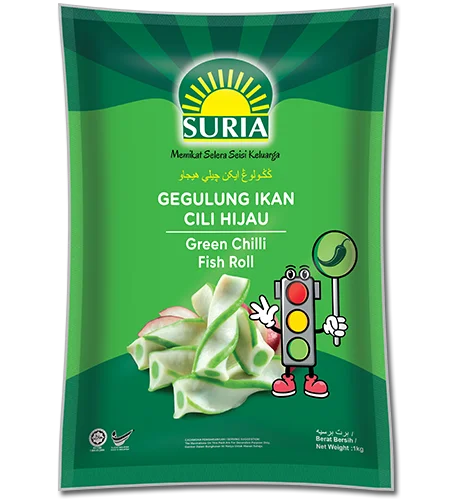SURIA Gegulung Ikan Cili Hijau