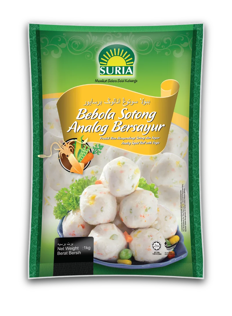 SURIA BEBOLA SOTONG BERSAYUR-1KG -VCTB1K