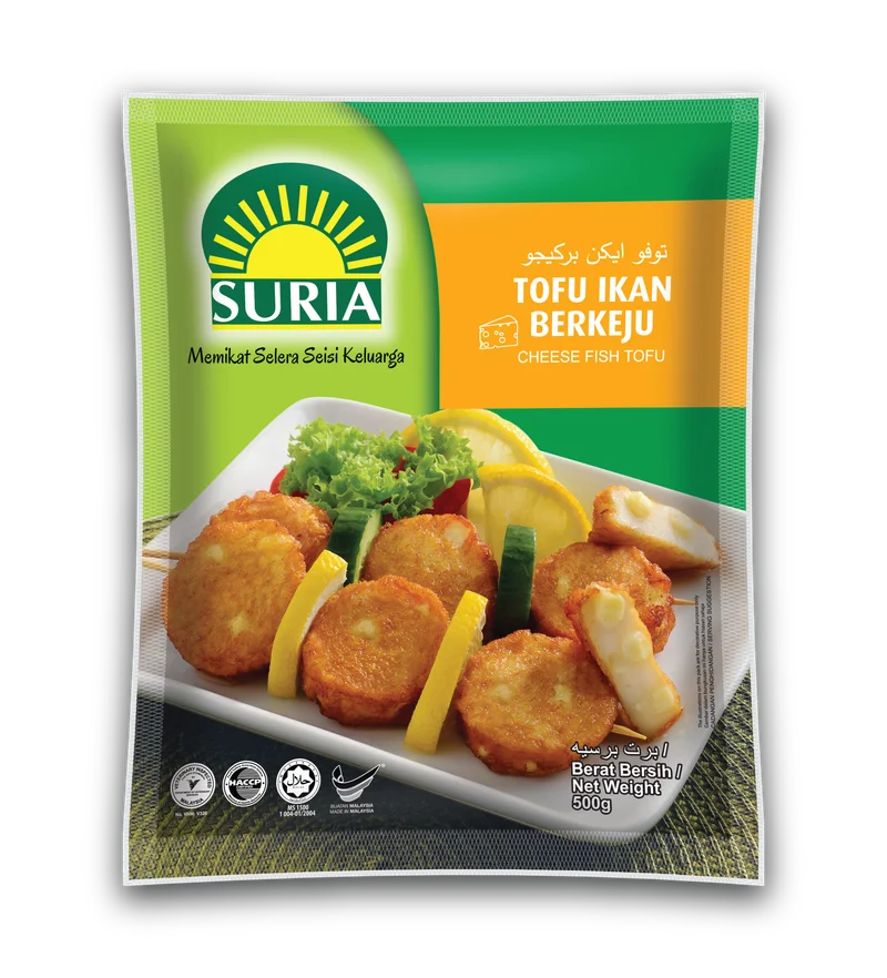 SURIA TOFU IKAN BERKEJU-500G