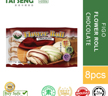 FIGO FLOWER ROLL CHOCOLATE 8pcs