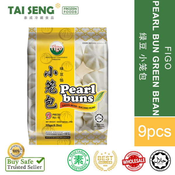 FIGO PEARL BUN GREEN BEAN 9pcs